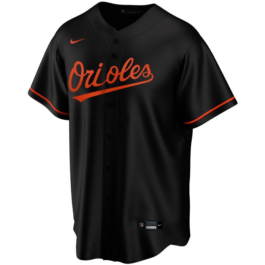 Alternative view of Baltimore Orioles Alternate 2020 Replica Jersey ÃƒÂ¢Ã¢â€šÂ¬Ã¢â‚¬Å“ Black