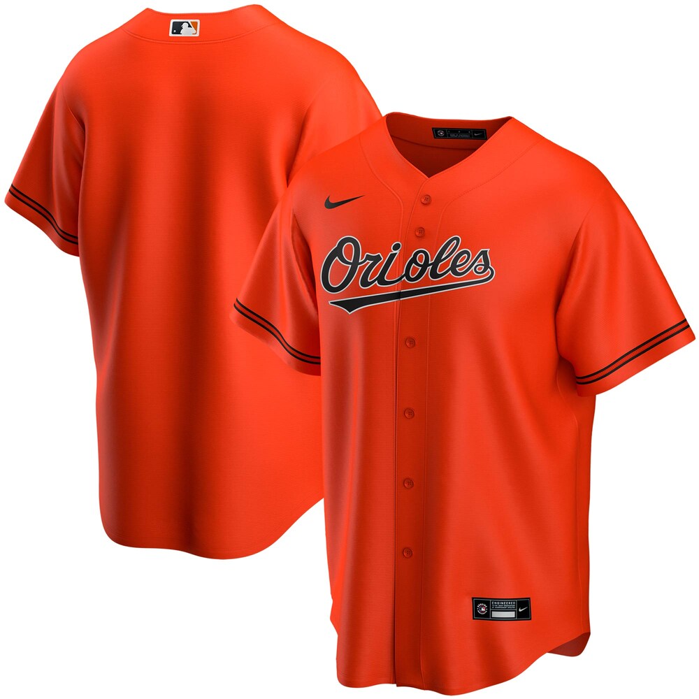 Baltimore Orioles Alternate 2020 Team Jersey - Orange