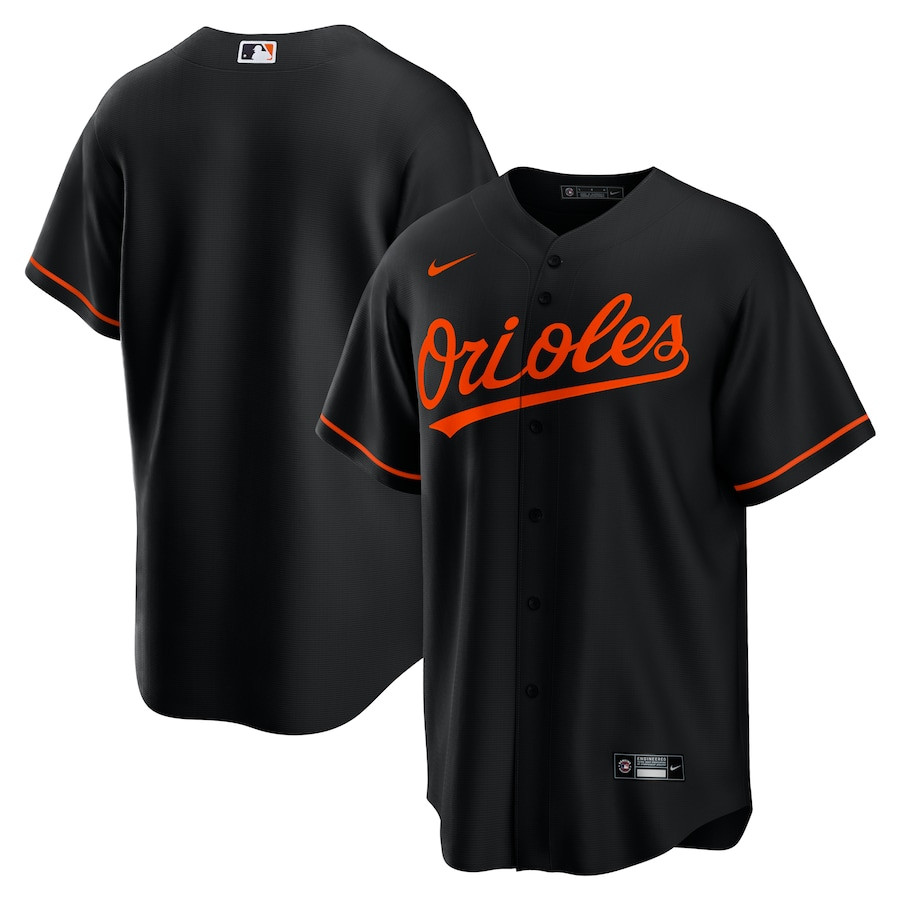Baltimore Orioles Alternate Men Baseball Jersey - Black