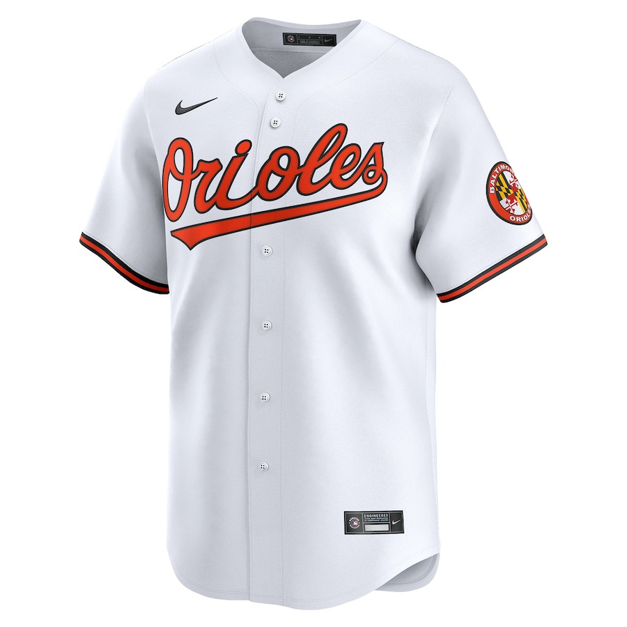 Alternative view of Baltimore Orioles Home Limited Jersey - White