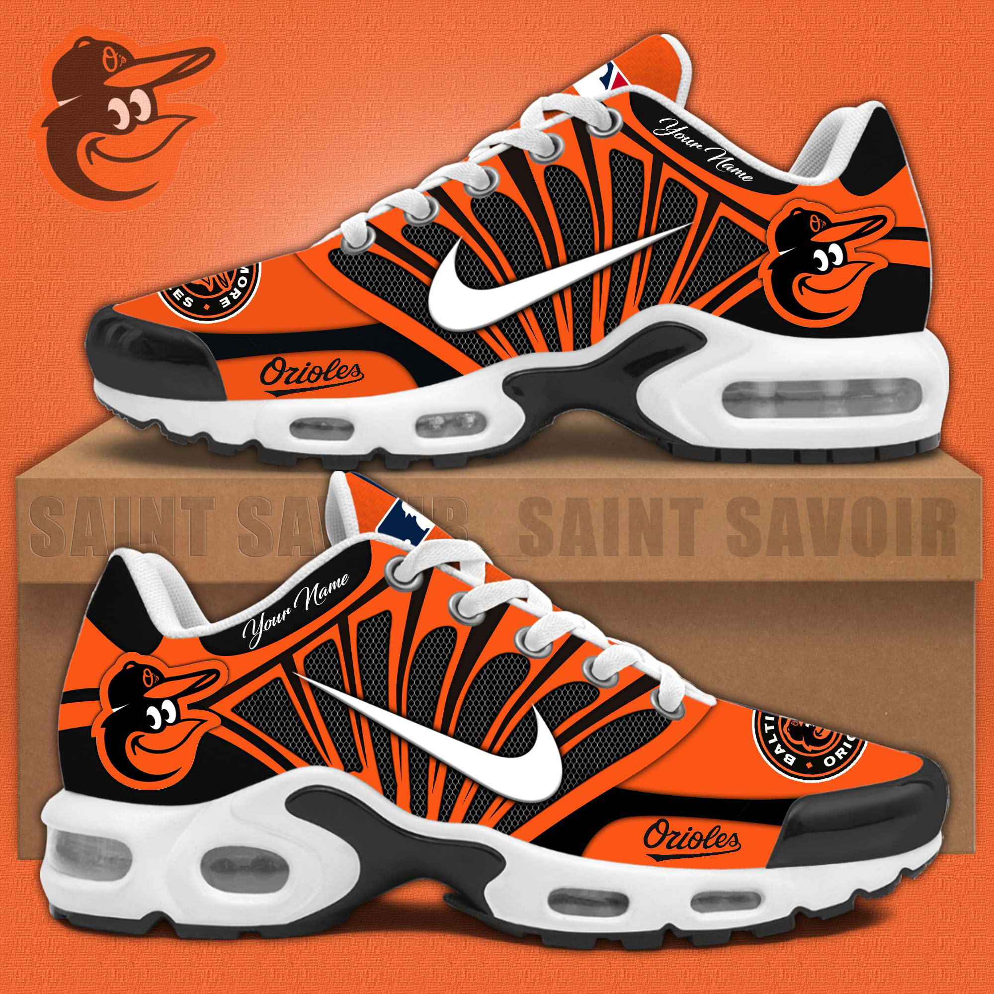 Baltimore Orioles Mlb Air Max Plus Shoes