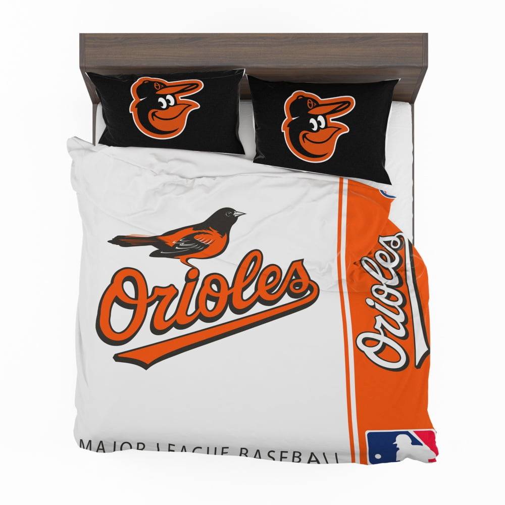 Alternative view of Baltimore Orioles MLB Baseball American League Bedding Set - Custom Bedding Set