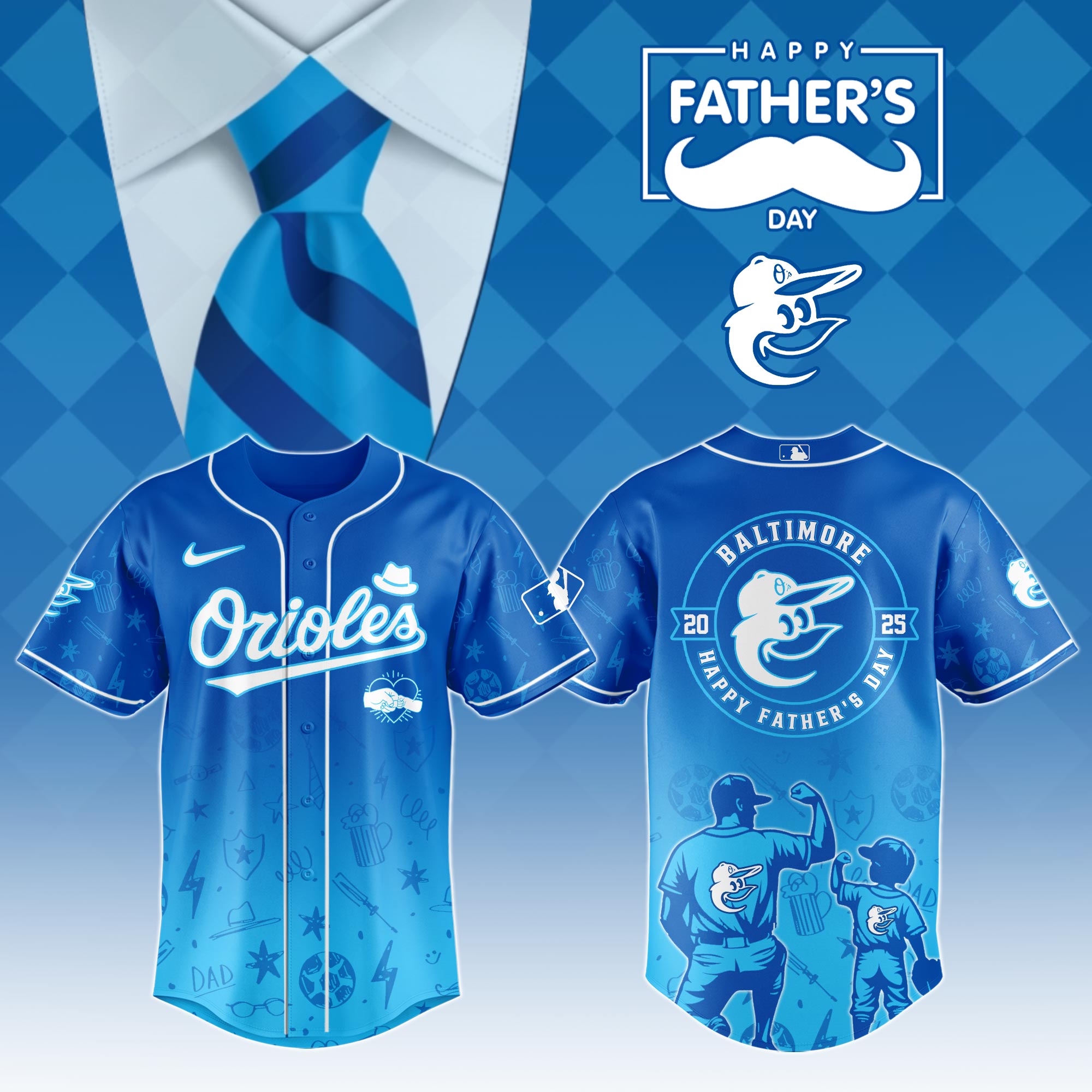 Baltimore Orioles Special Father’s Day Limited Edition Jersey