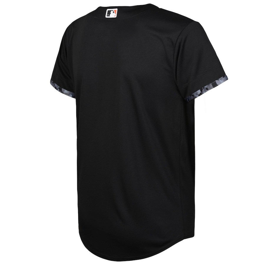 Alternative view of Baltimore Orioles Youth 2023 City Connect Baseball Jersey - Black
