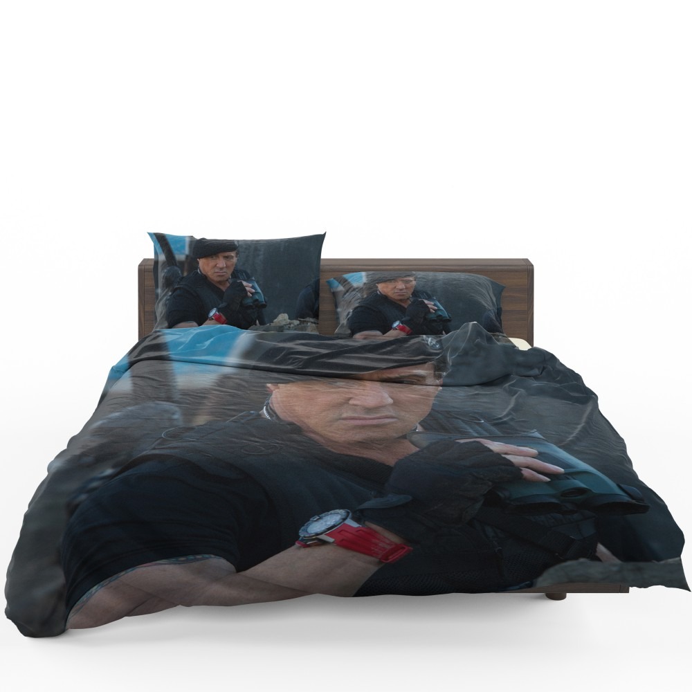Barney Ross Sylvester Stallone The Expendables 3 Movie Bedding Set - Custom Bedding Set
