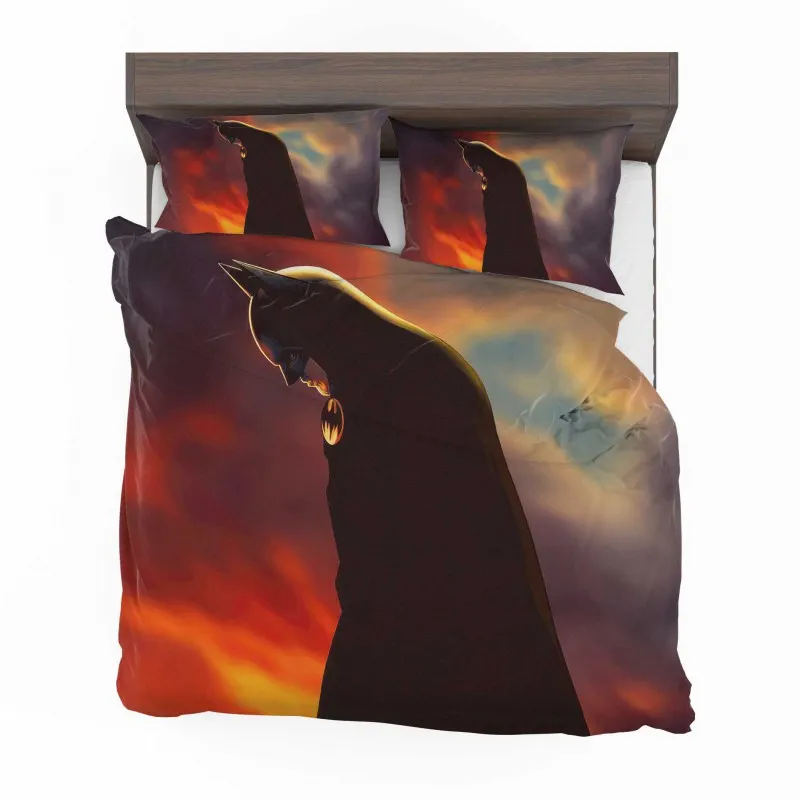 Alternative view of Batman Begins Homage For The Flash Bedding Set - Custom Bedding Set