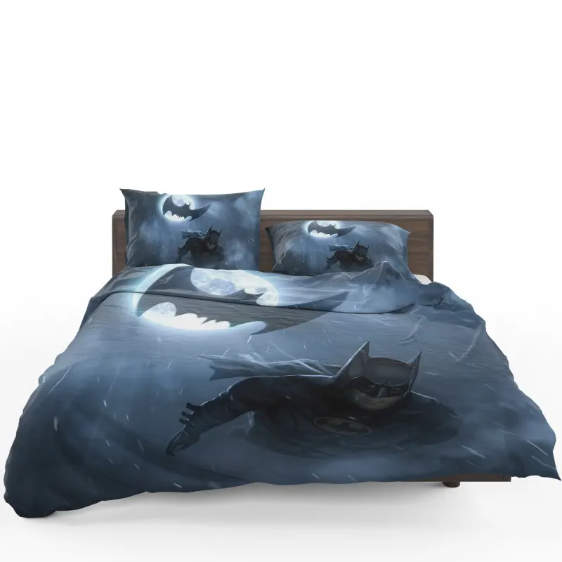 Batman Cape Is A Flash Bedding Set - Custom Bedding Set