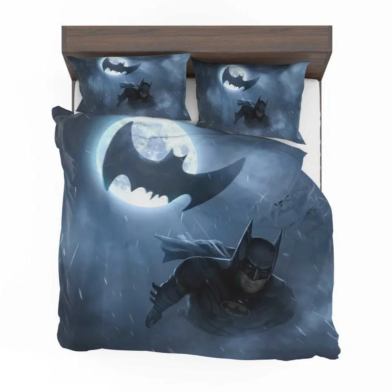 Alternative view of Batman Cape Is A Flash Bedding Set - Custom Bedding Set