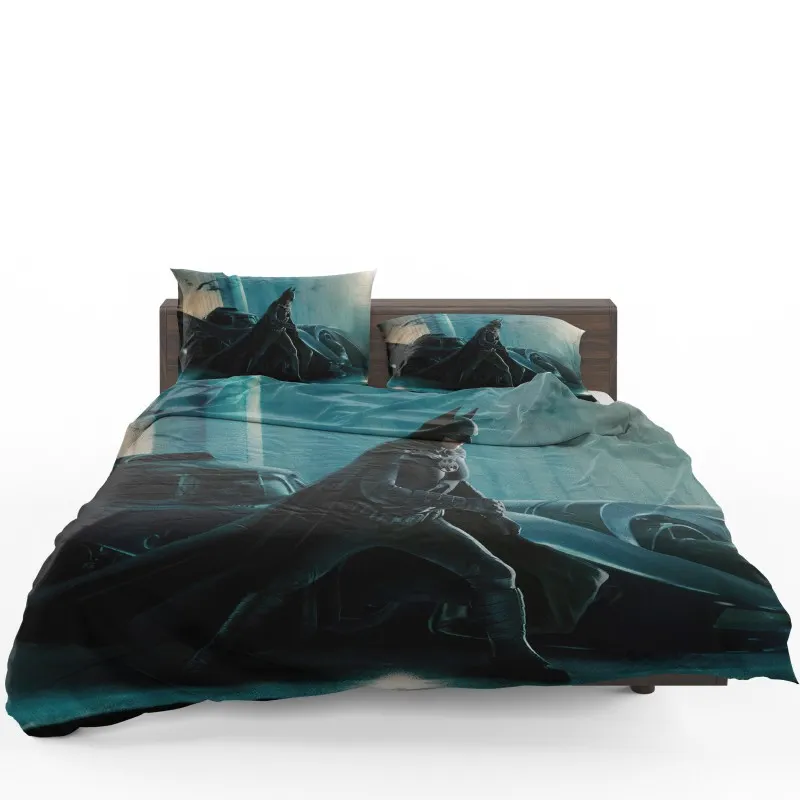 Batman In The Flash Time Challenge Bedding Set - Custom Bedding Set