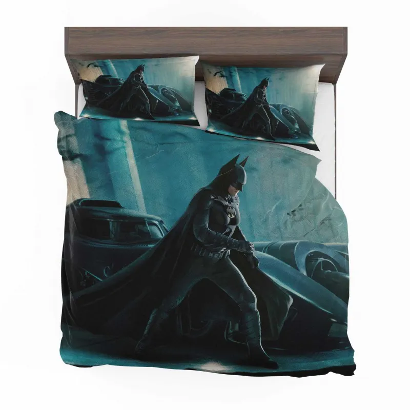 Alternative view of Batman In The Flash Time Challenge Bedding Set - Custom Bedding Set