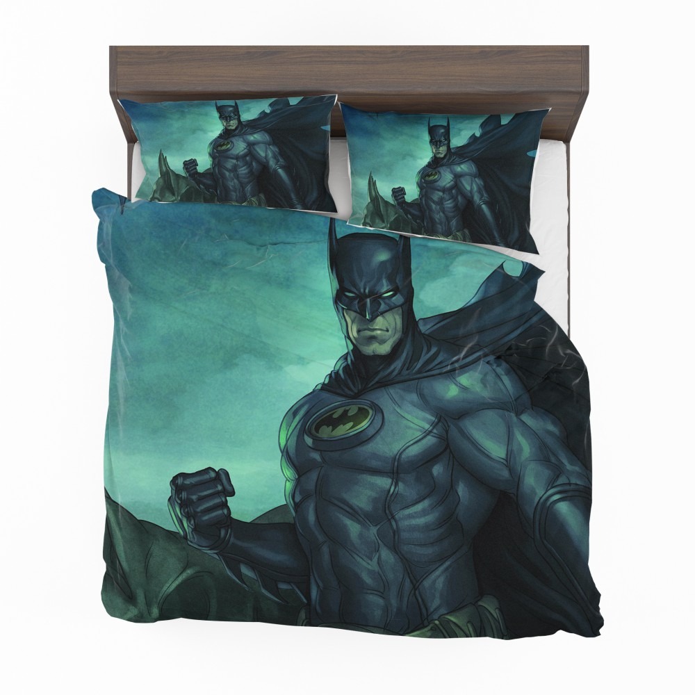 Alternative view of Batman Movie DC Comics Gothem City Bedding Set - Custom Bedding Set
