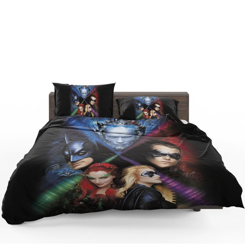 Batman & Robin In Justice League Movie Bedding Set - Custom Bedding Set