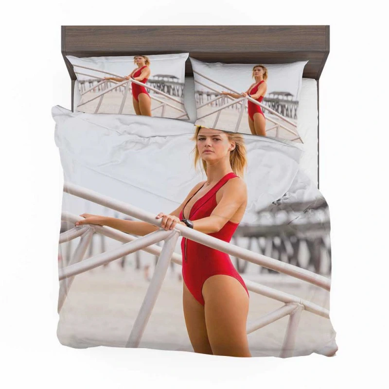 Alternative view of Baywatch Movie Kelly Rohrbach Bedding Set - Custom Bedding Set