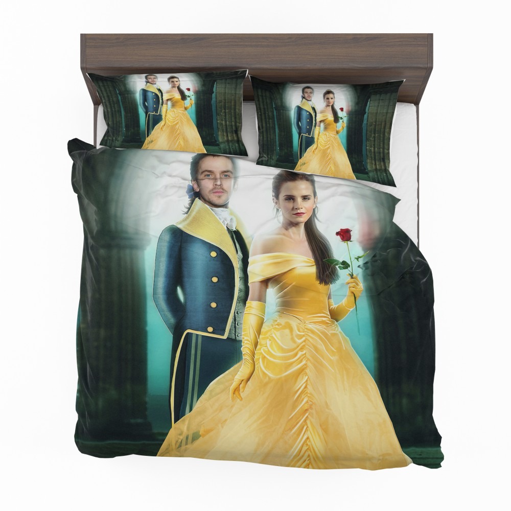 Alternative view of Beauty And The Beast 2017 Movie Emma Watson Bedding Set - Custom Bedding Set