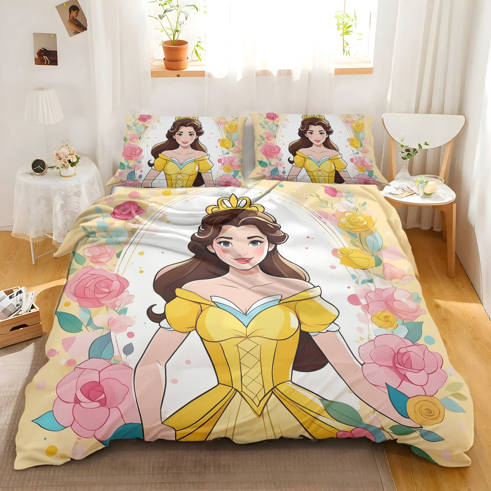 Alternative view of Beauty And The Beast Bedding Set For Adults Twin Queen Size - Custom Bedding Set