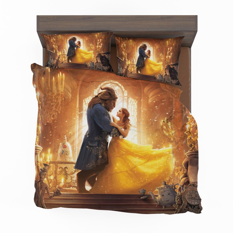 Alternative view of Beauty And The Beast Movie Bedding Set - Custom Bedding Set