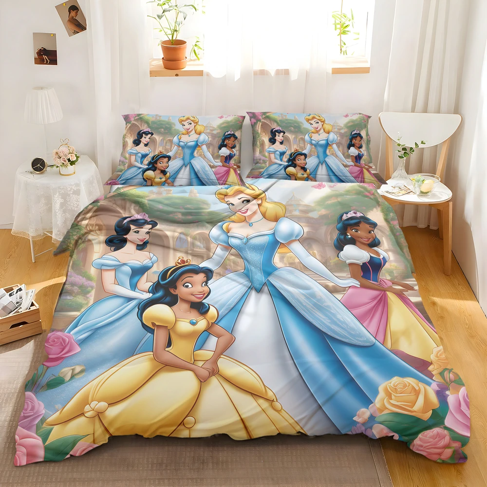 Alternative view of Belle And Aurora Disney Princess Bedding Set - Custom Bedding Set