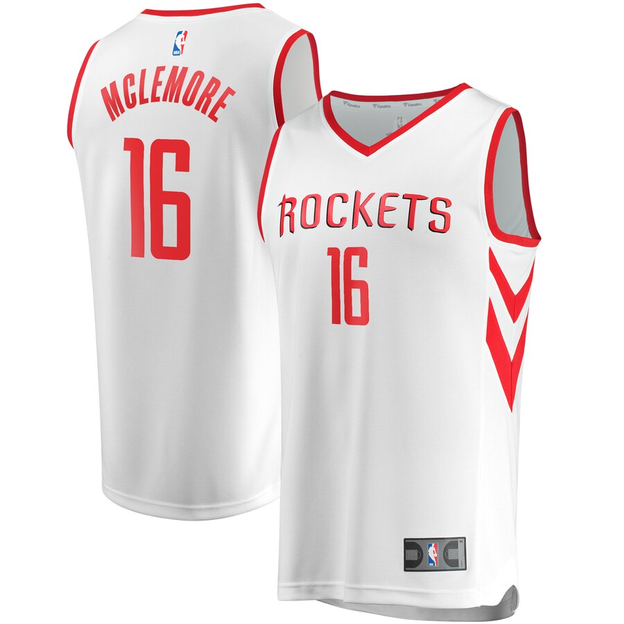 Ben Mclemore Houston Rockets Fanatics Branded Fast Break Player Replica Jersey - Association Edition - White