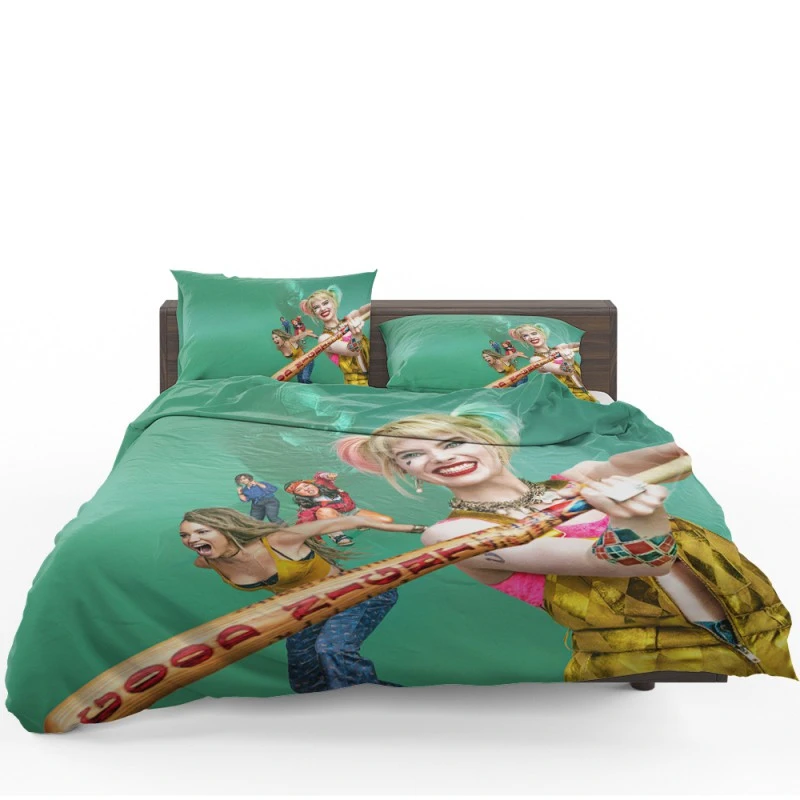 Birds Of Prey DC Comics Movie Black Canary Bedding Set - Custom Bedding Set