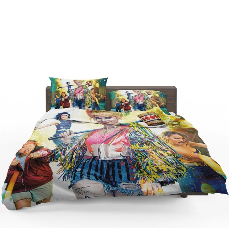 Birds Of Prey Harley Quinn DC Comics Super Hero Movie Bedding Set - Custom Bedding Set