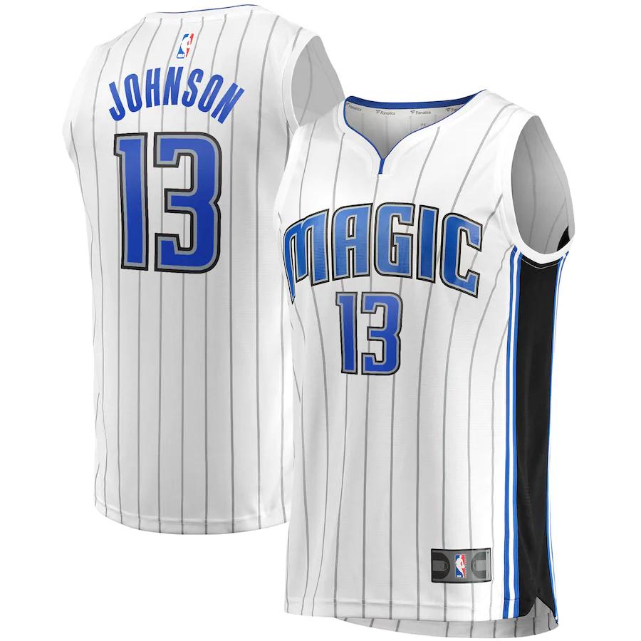 Bj Johnson Orlando Magic Fanatics Branded Fast Break Player Jersey - Association Edition - White
