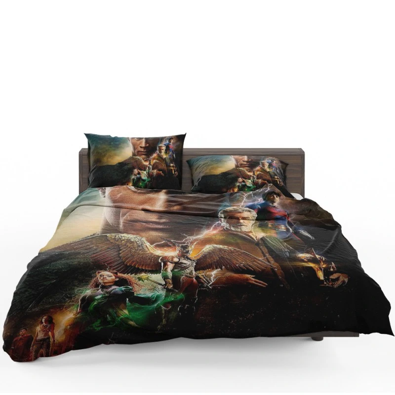 Black Adam DC Comics American Superhero Film Bedding Set - Custom Bedding Set