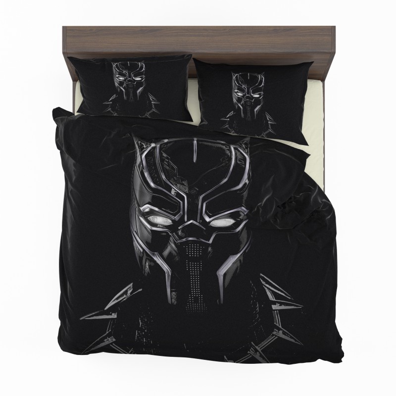 Alternative view of Black Panther Artwork Movie Bedding Set - Custom Bedding Set