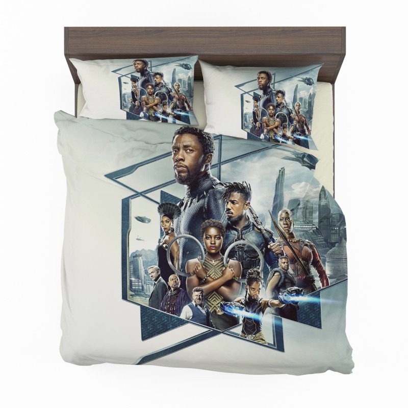 Alternative view of Black Panther Bedroom Bedding Set - Custom Bedding Set