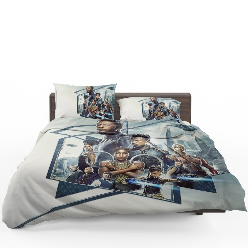 Black Panther Bedroom Bedding Set - Custom Bedding Set