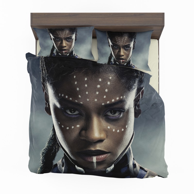 Alternative view of Black Panther Letitia Wright Shuri Bedding Set - Custom Bedding Set