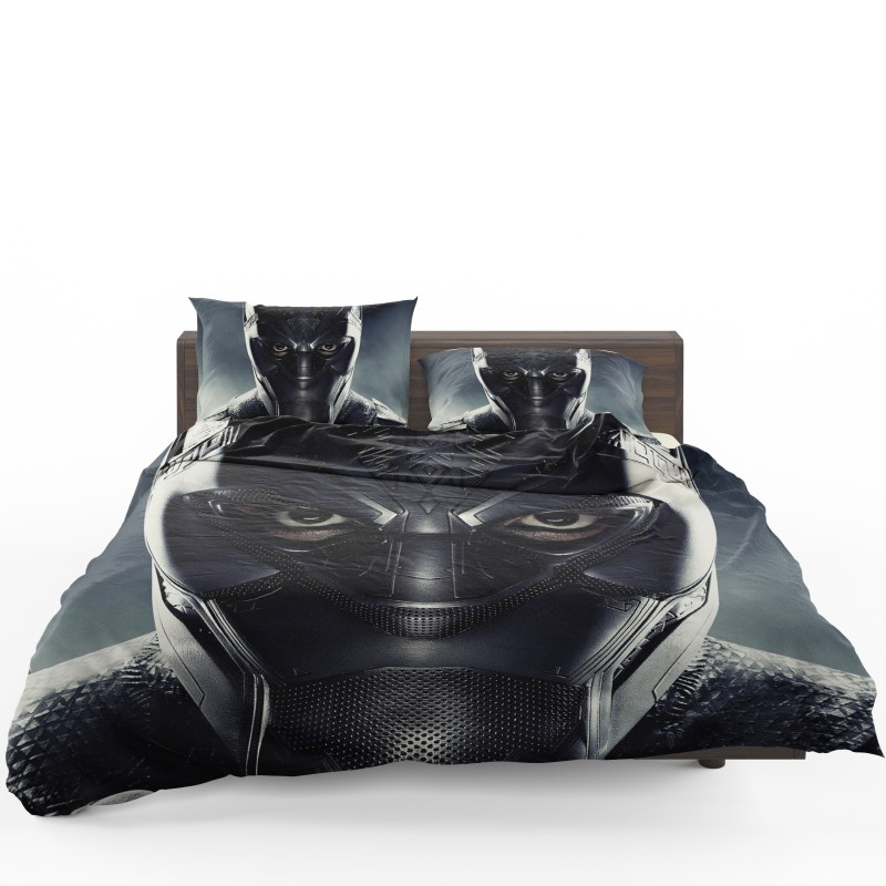 Black Panther Marvel Comics Bedding Set - Custom Bedding Set