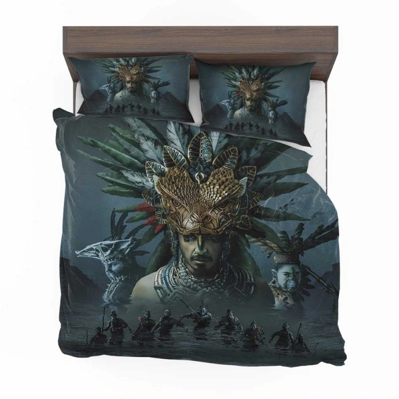 Alternative view of Black Panther Wakanda Forever Super Hero Film Bedding Set - Custom Bedding Set
