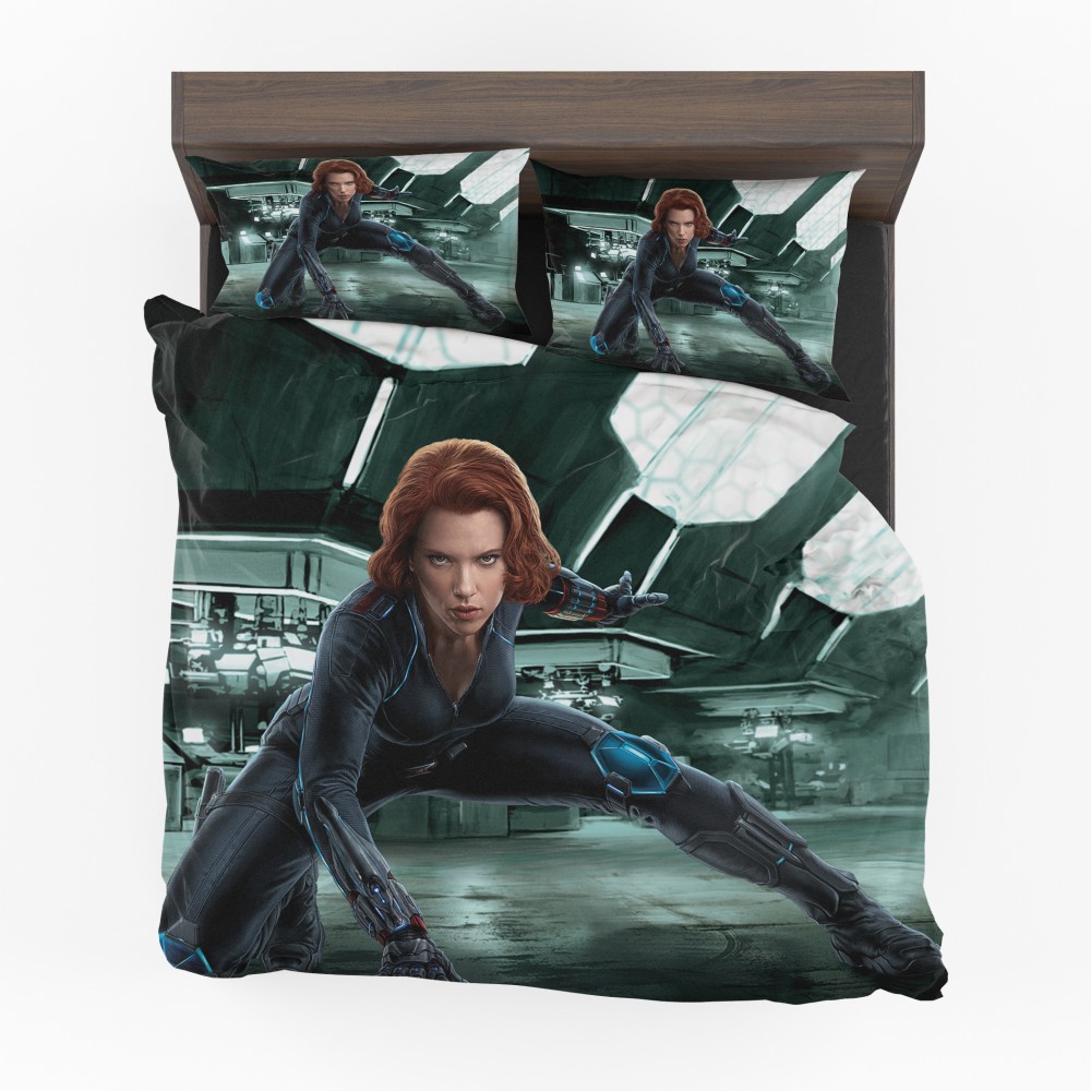 Black Widow Avengers Age Of Ultron Scarlett Johnson Bedding Set - Custom Bedding Set