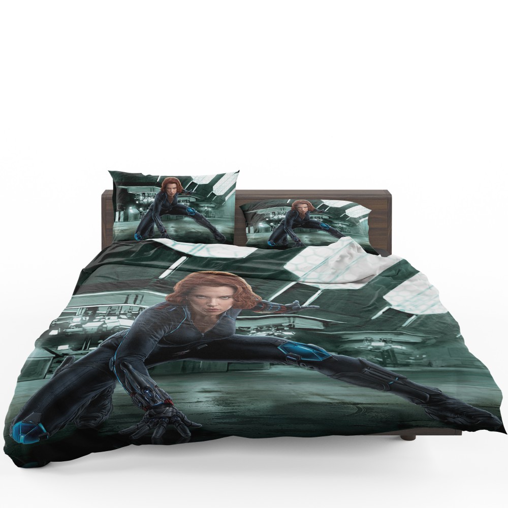Alternative view of Black Widow Avengers Age Of Ultron Scarlett Johnson Bedding Set - Custom Bedding Set