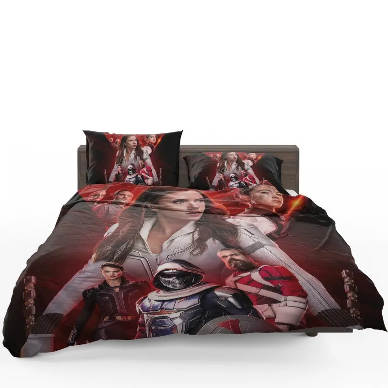 Black Widow DC Bedding Set - Custom Bedding Set