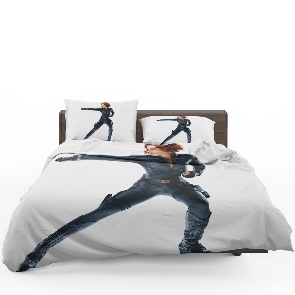 Black Widow In The Avengers Movie Scarlett Johansson Bedding Set - Custom Bedding Set
