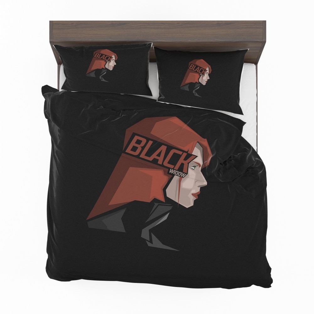 Alternative view of Black Widow Movie Bedding Set - Custom Bedding Set