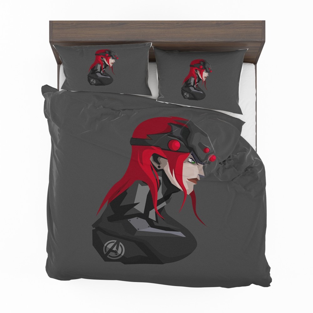 Alternative view of Black Widow Movie Marvel MCU Super Women Avenger Bedding Set - Custom Bedding Set