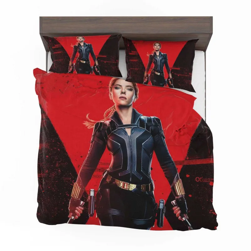 Alternative view of Black Widows Legacy DC Bedding Set - Custom Bedding Set
