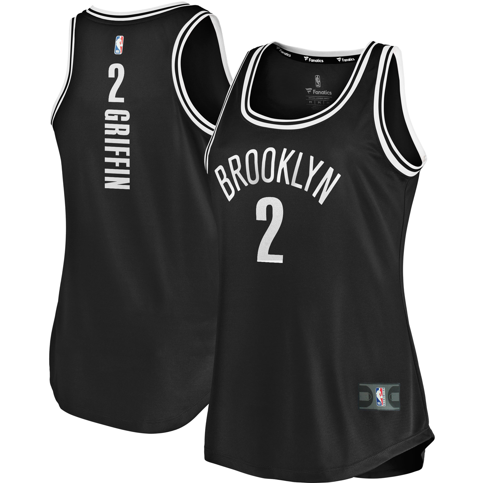 Blake Griffin Brooklyn Nets Fanatics Women's Fast Break Tank Basketball Jersey - Icon Edition - Black