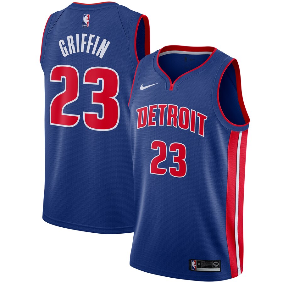 Blake Griffin Detroit Pistons Youth Swingman Basketball Jersey - Blue