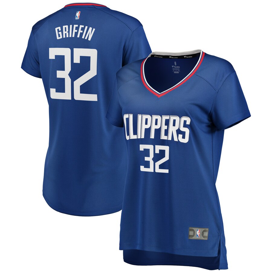 Blake Griffin La Clippers Fanatics Branded Women's Fast Break Replica Basketball Jersey - Blue - Icon Edition