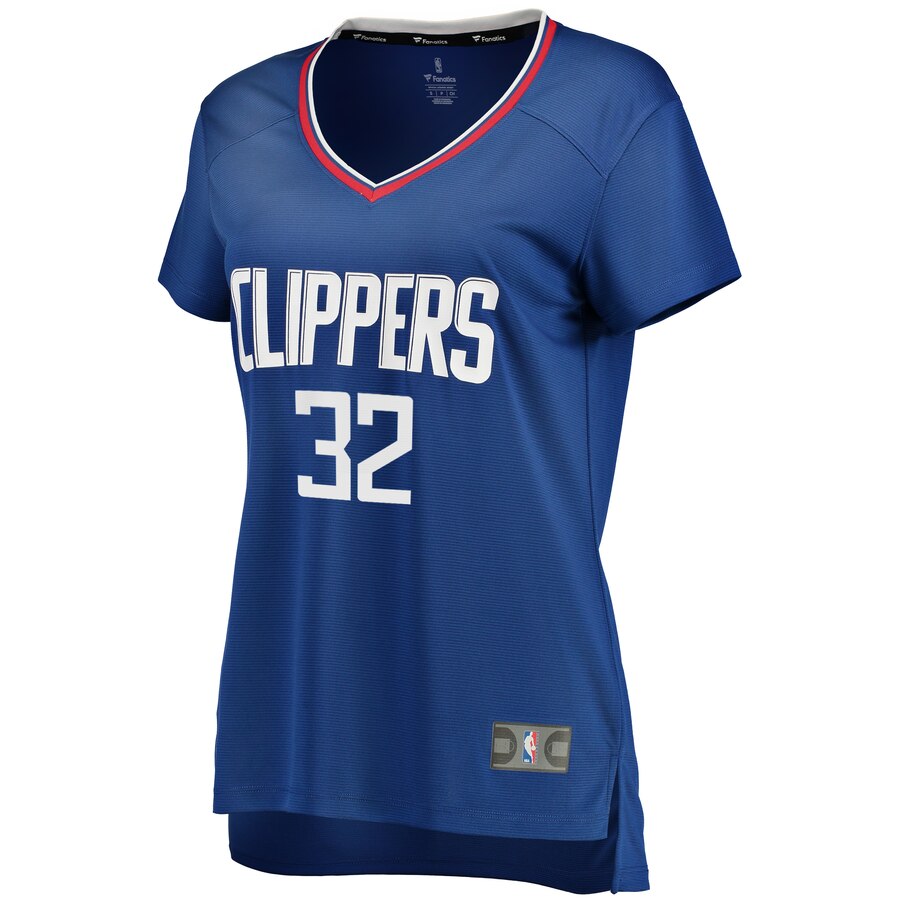 Alternative view of Blake Griffin La Clippers Fanatics Branded Women's Fast Break Replica Basketball Jersey - Blue - Icon Edition