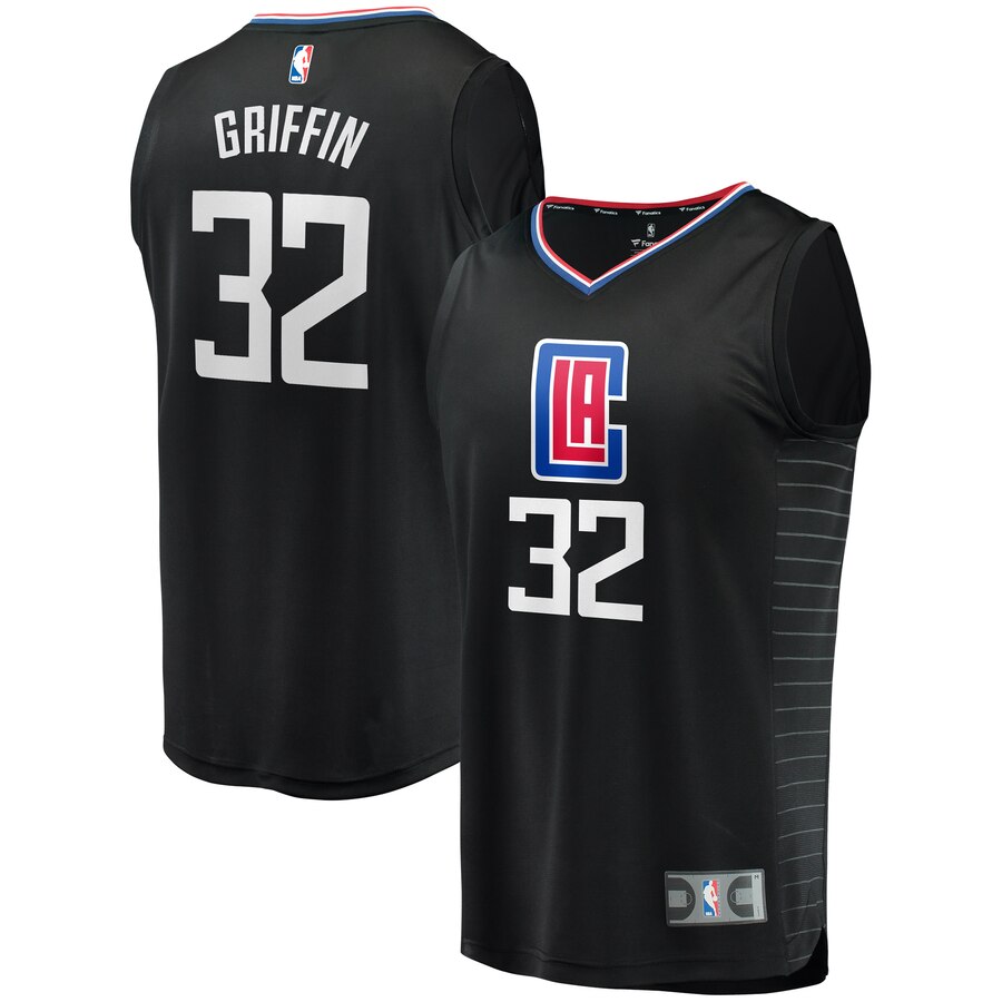 Blake Griffin La Clippers Fanatics Branded Youth Fast Break Replica Basketball Jersey Black - Statement Edition