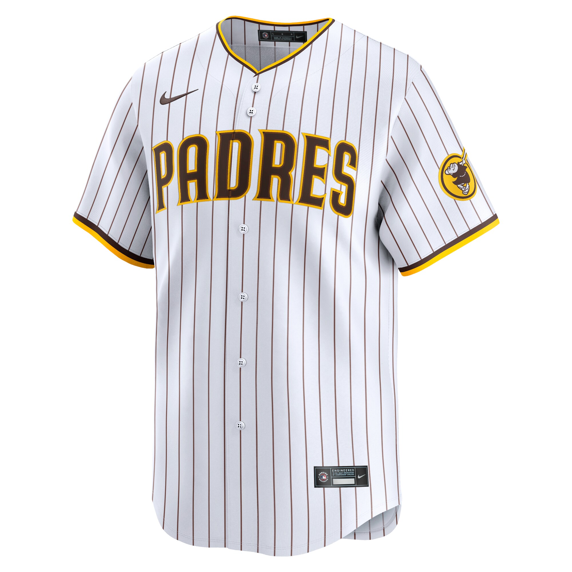 Alternative view of Blake Snell San Diego Padres Home Limited Player Baseball Jersey - White