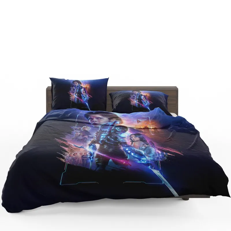 Blue Beetle Chronicles The Heros Quest Bedding Set - Custom Bedding Set