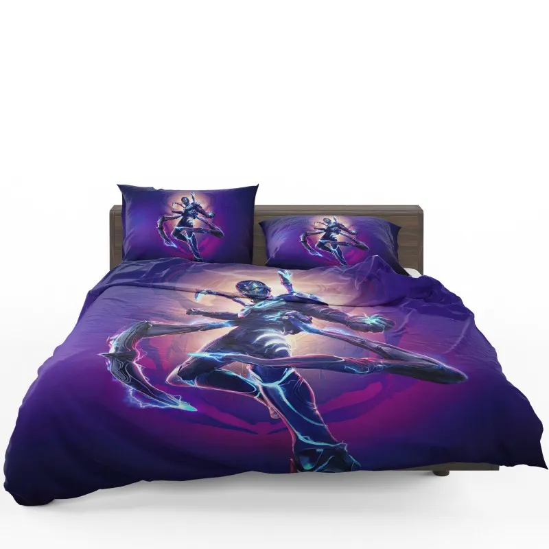 Blue Beetle Rise Of Hero Bedding Set - Custom Bedding Set