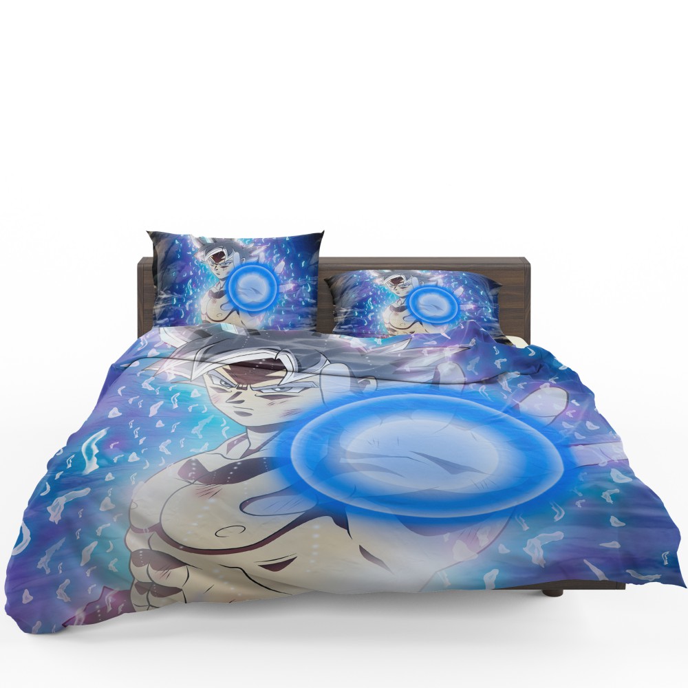 Blue Ultra Instinct Goku Teen Bedding Set - Custom Bedding Set
