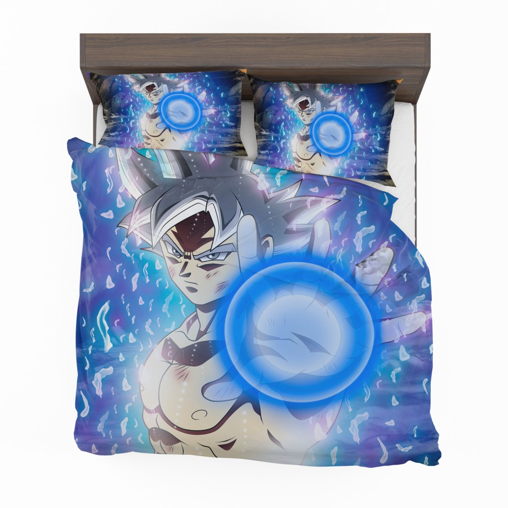 Alternative view of Blue Ultra Instinct Goku Teen Bedding Set - Custom Bedding Set