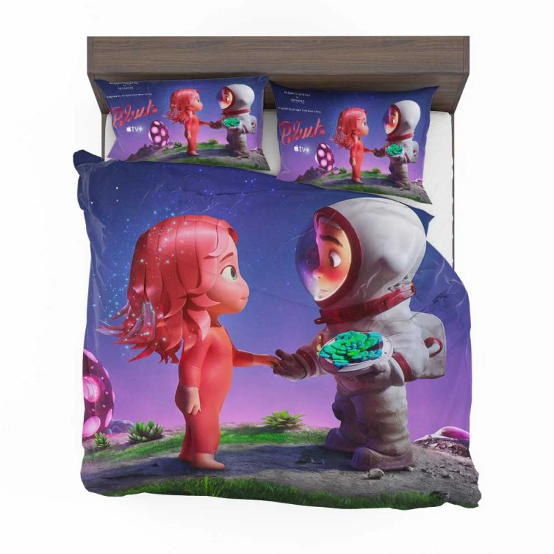 Alternative view of Blush Short Film Bedding Set - Custom Bedding Set